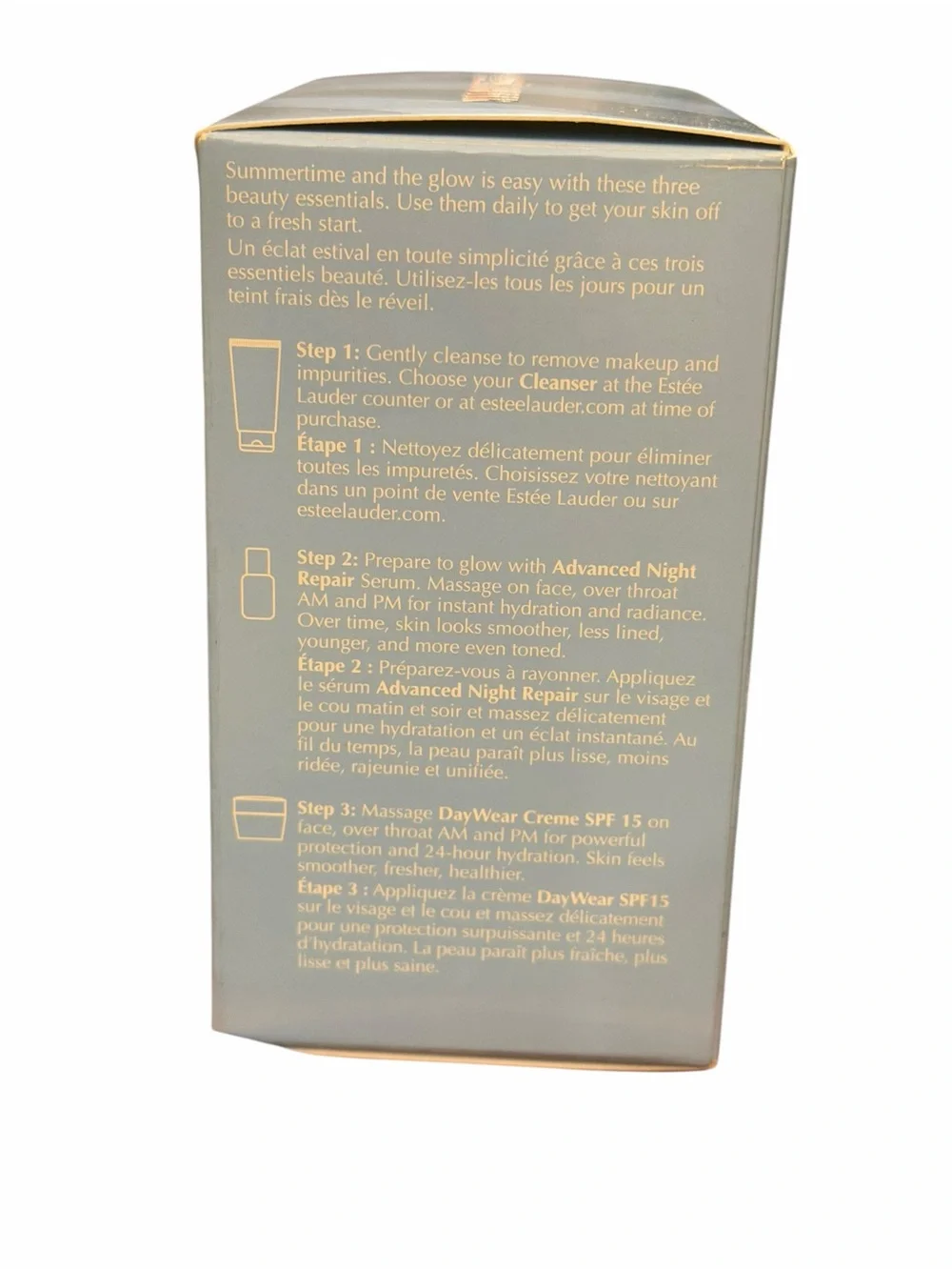 Estée Lauder Get Up & Glow Skincare Set Day & Night Moisture Crème Night Repair - Picture 2 of 8